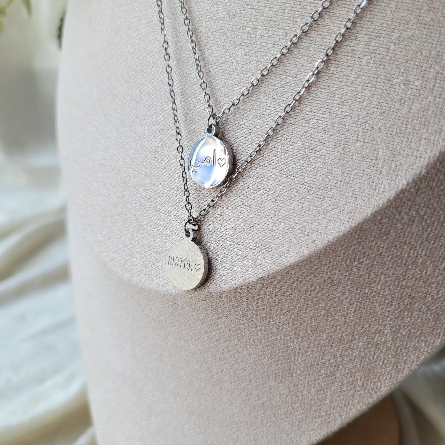 Precious titles necklace