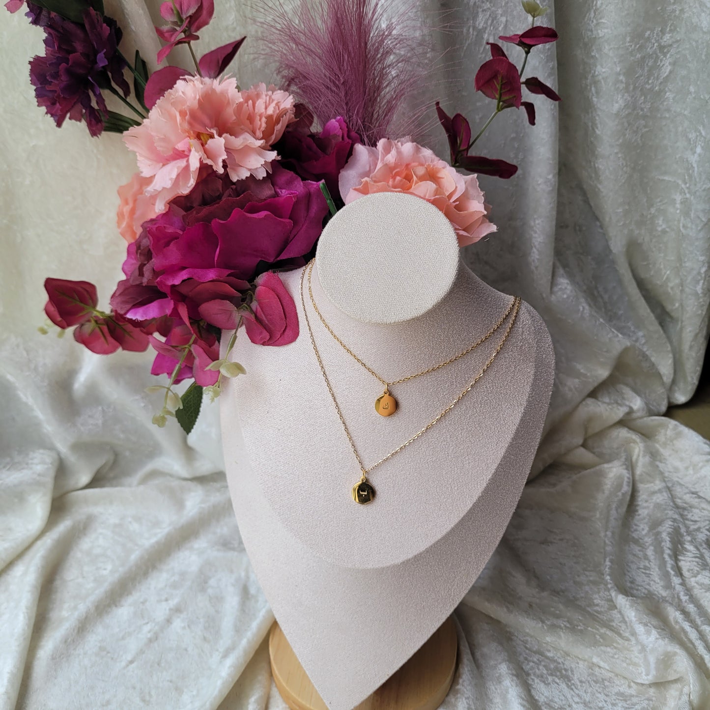 Arabic initials - Gold