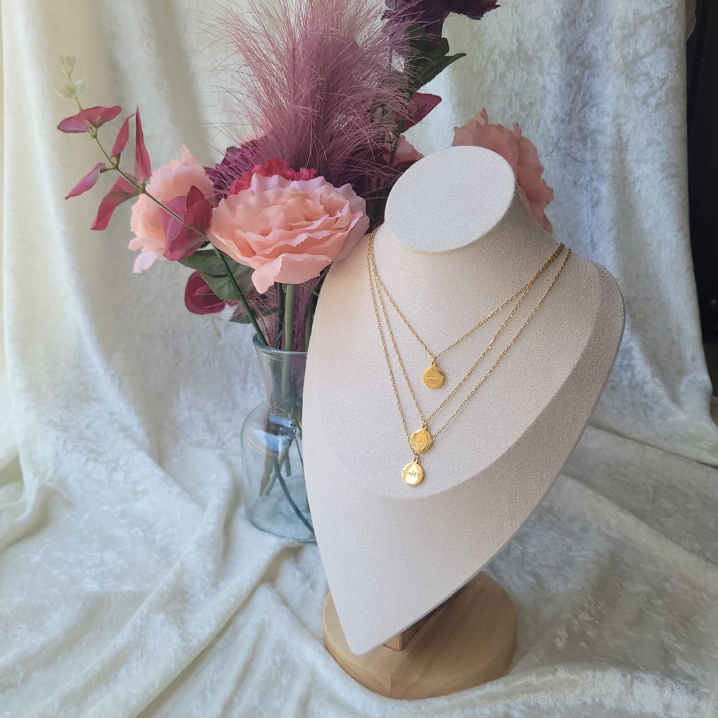 Precious titles necklace