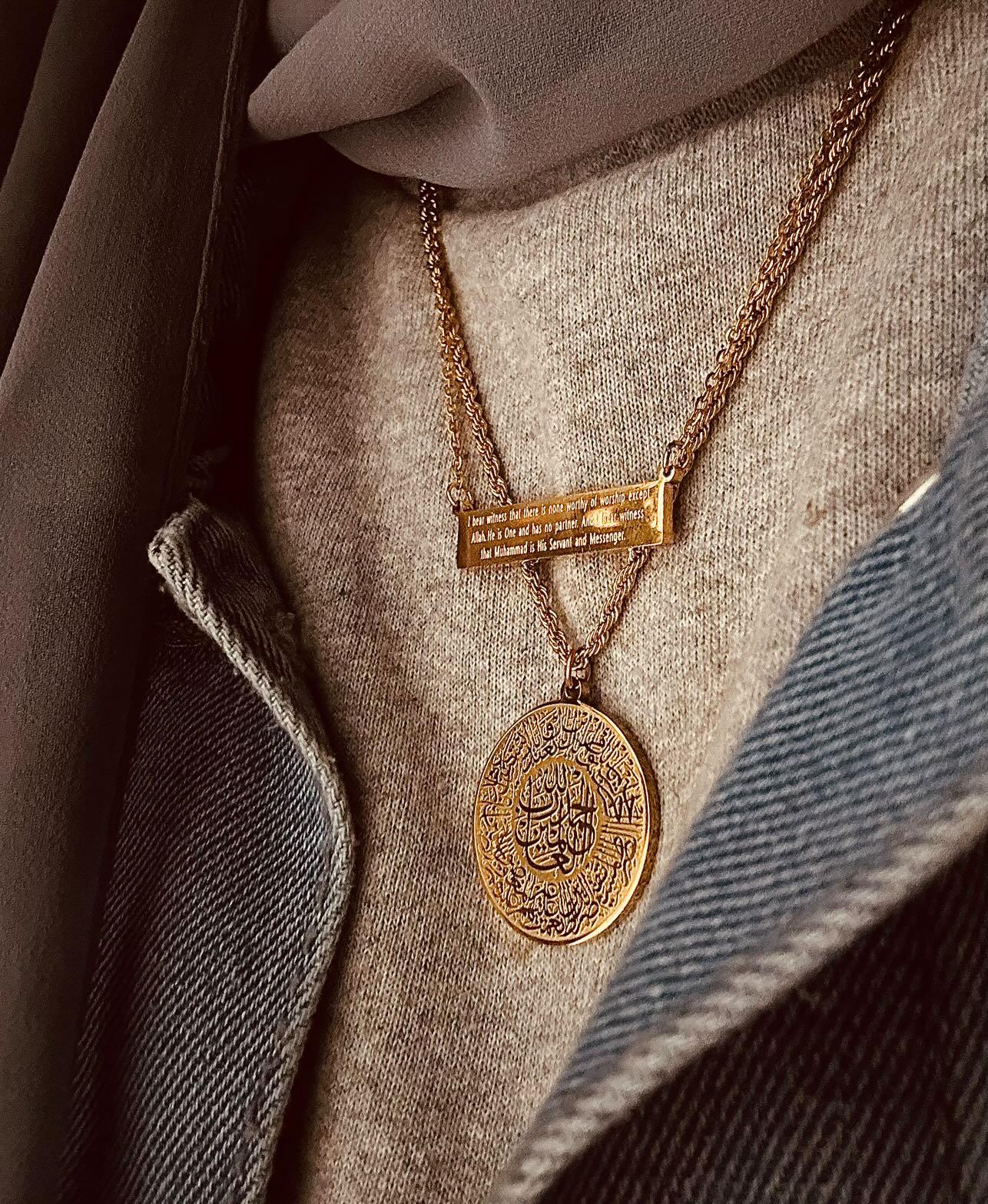 Kalimah Shahada necklace