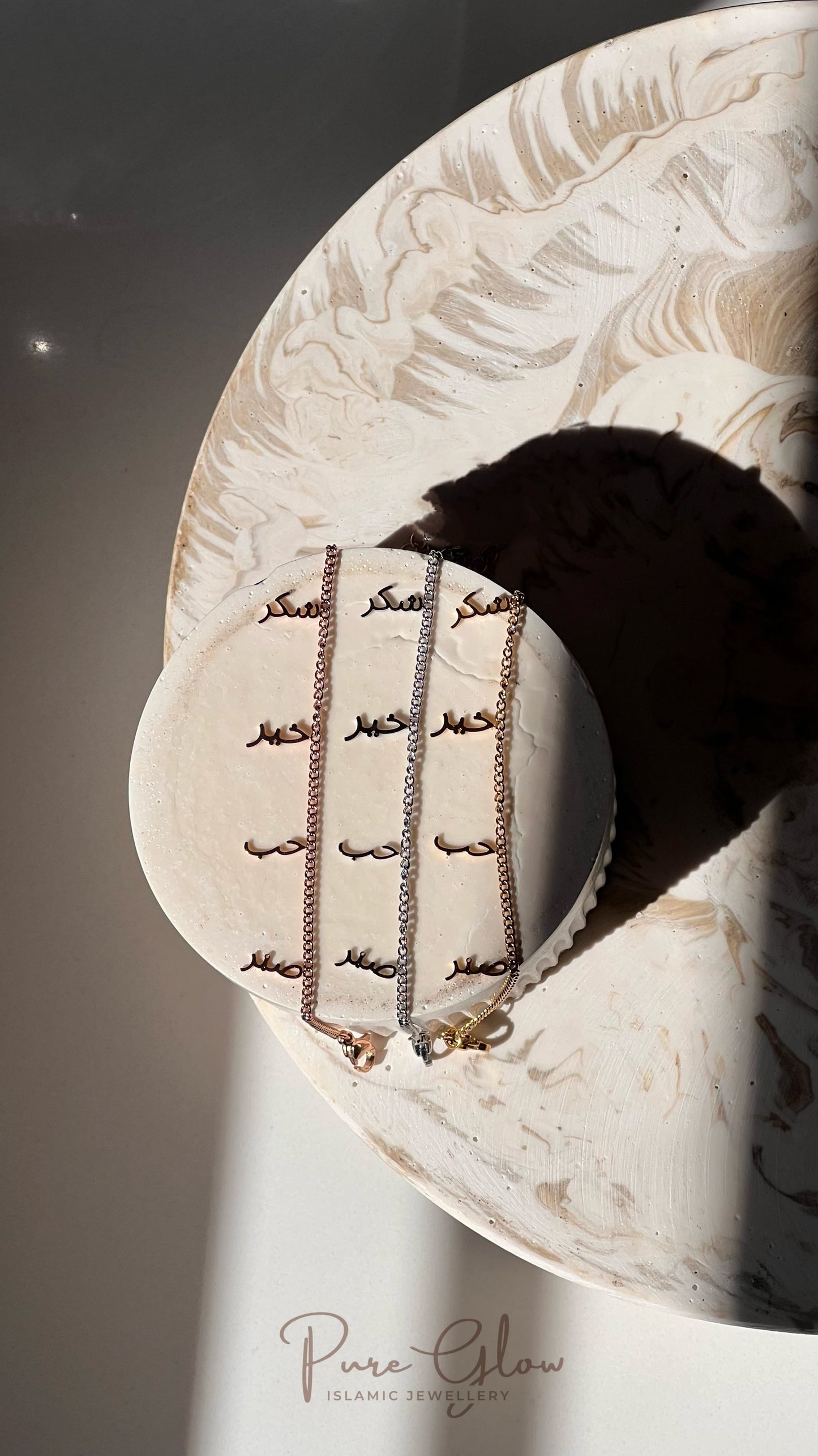 Affirmation Charm bracelet