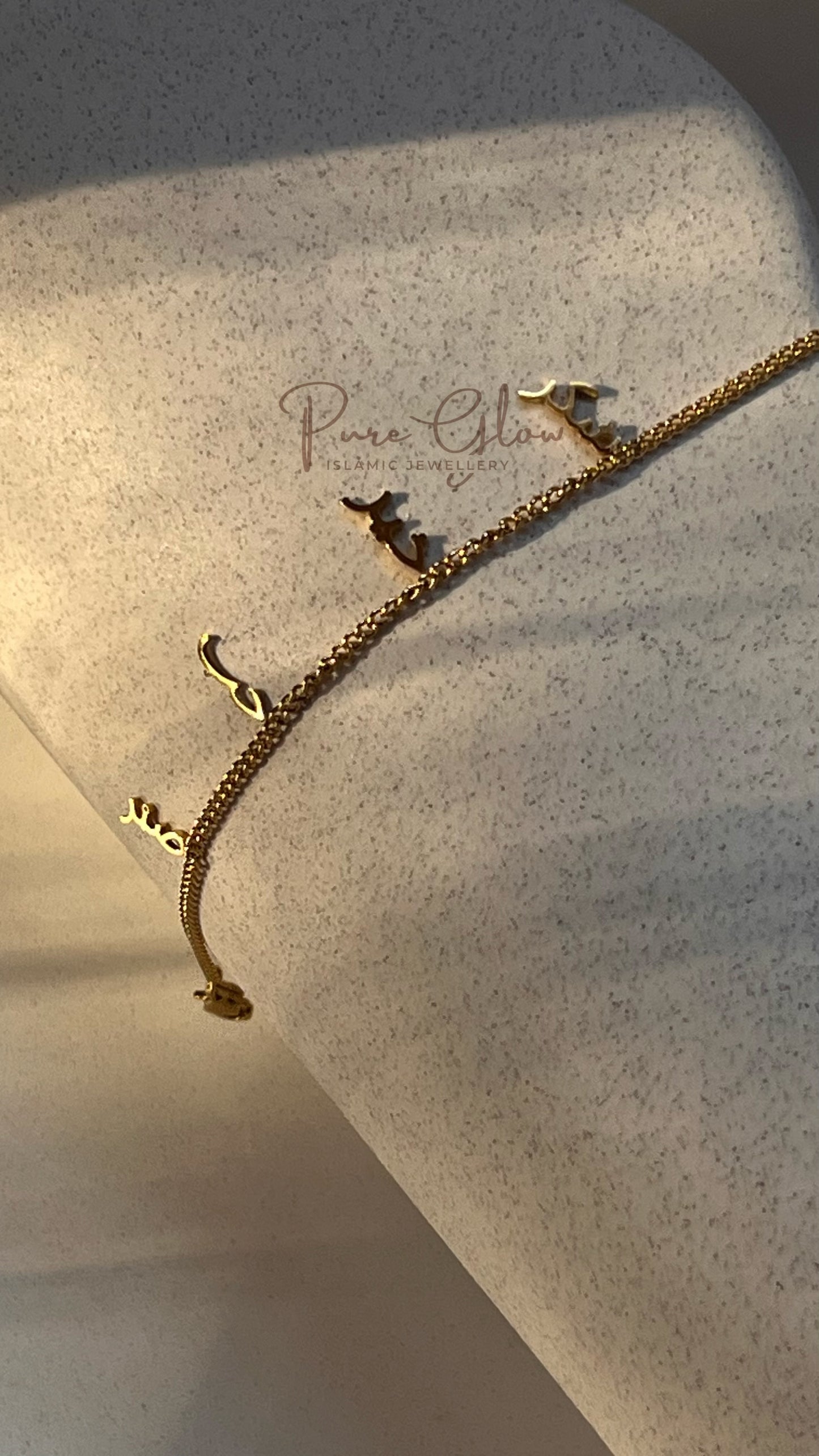 Affirmation Charm bracelet