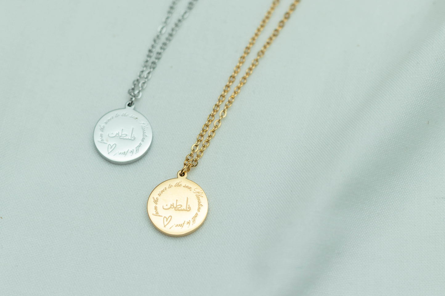 From the river to the sea Palestine will be free necklace