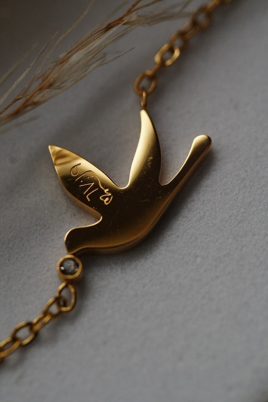 Wings of (mercy) necklace Rahmah ๐ชฝ (Surah Al-Mulk 67:19)