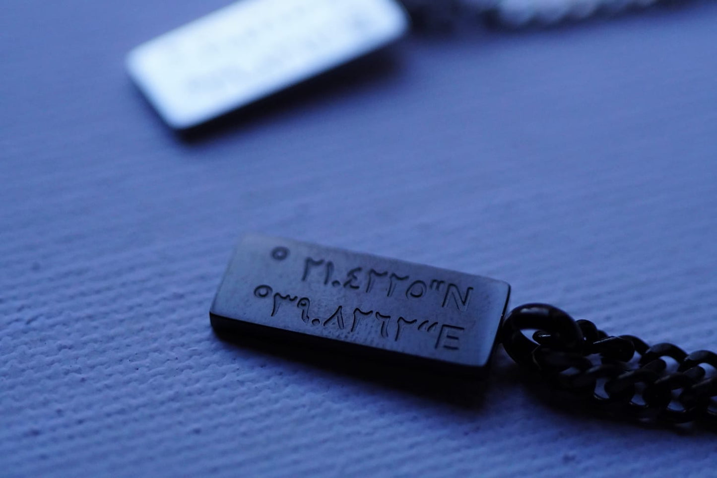 Kabaa Coordinates Mens Necklace