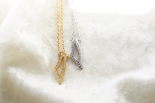 Petite Palestine Map necklace