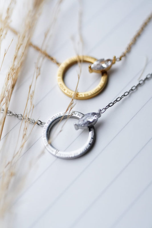 Al-Faraj Necklace ("Indeed, with hardship comes ease.")