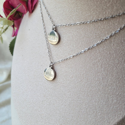 Precious titles necklace