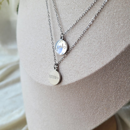 Precious titles necklace