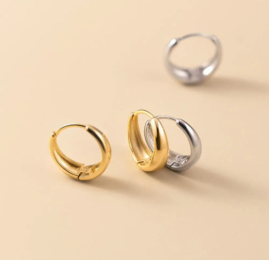 Sterling silver huggies (Clearance)