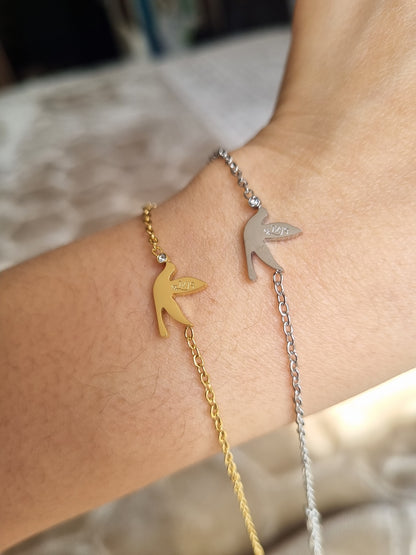 Wings of (mercy) Rahmah bracelet 🪽 (Surah Al-Mulk 67:19)