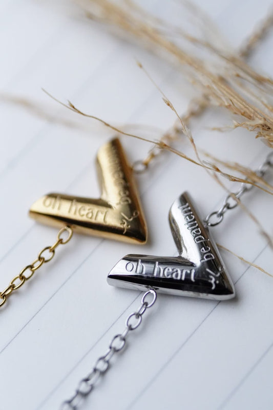 Oh Heart, Be Patient Bracelet