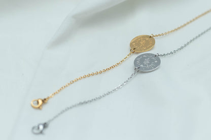 Round Affirmation bracelet - Sabr, Tawakkul and Taqwa