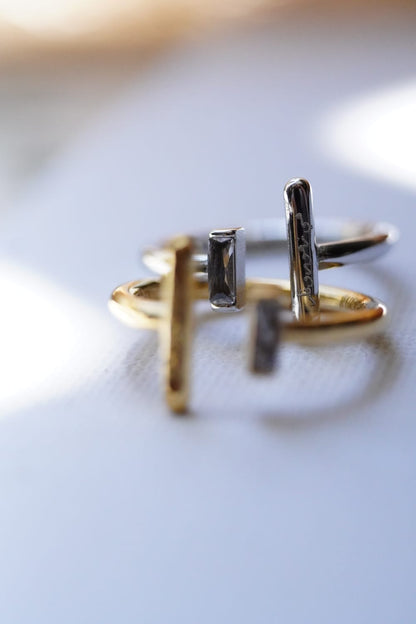 Fire and Flowers adjustable ring, stainless steel jewellery by PureGlow
