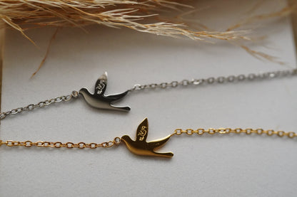 Wings of (mercy) necklace Rahmah 🪽 (Surah Al-Mulk 67:19)