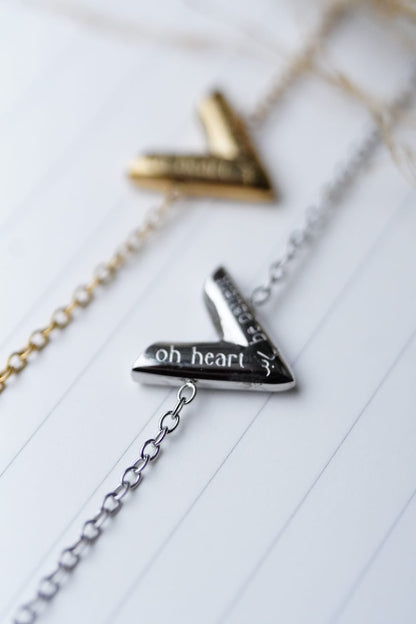 Oh Heart, Be Patient Bracelet
