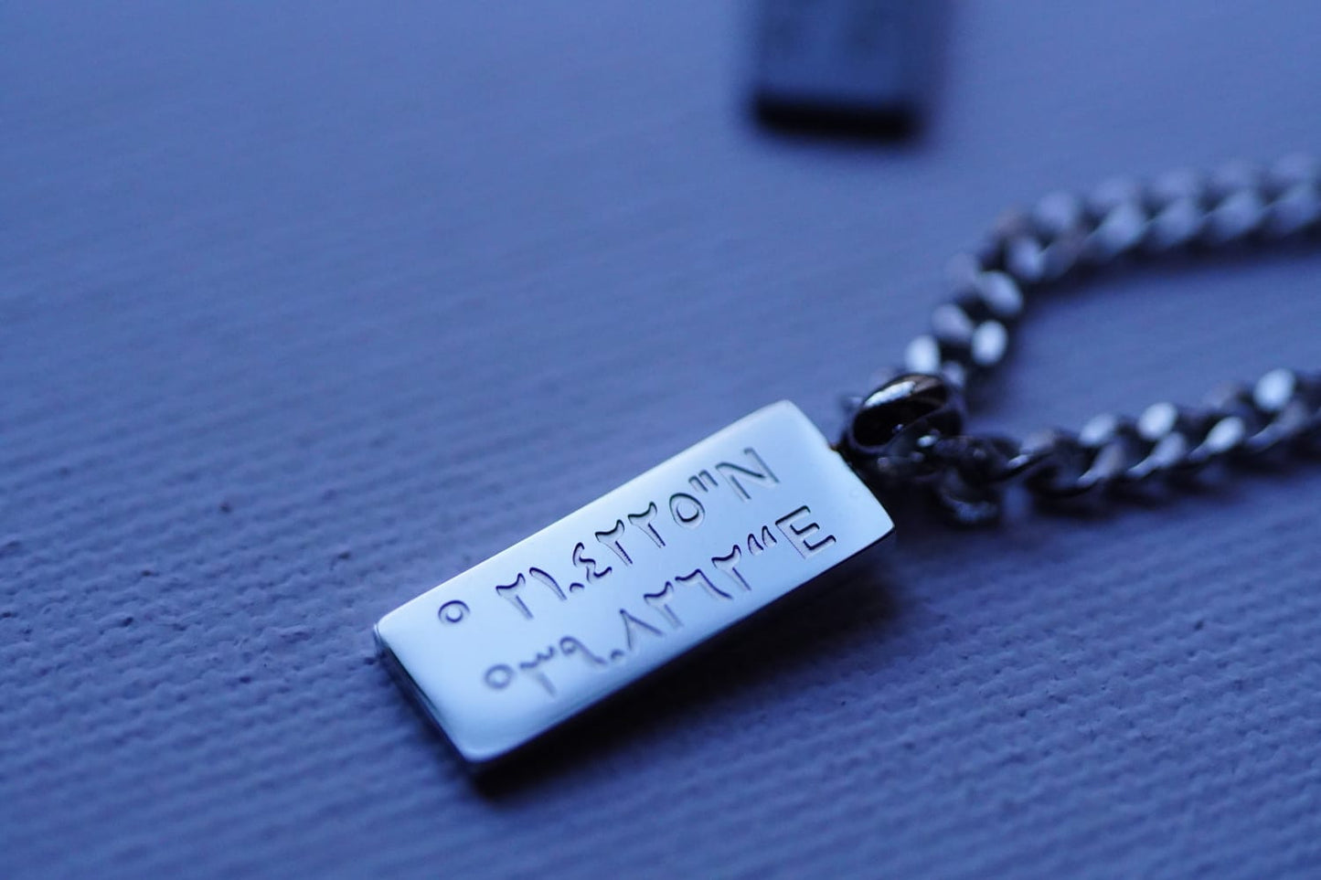 Kabaa Coordinates Mens Necklace