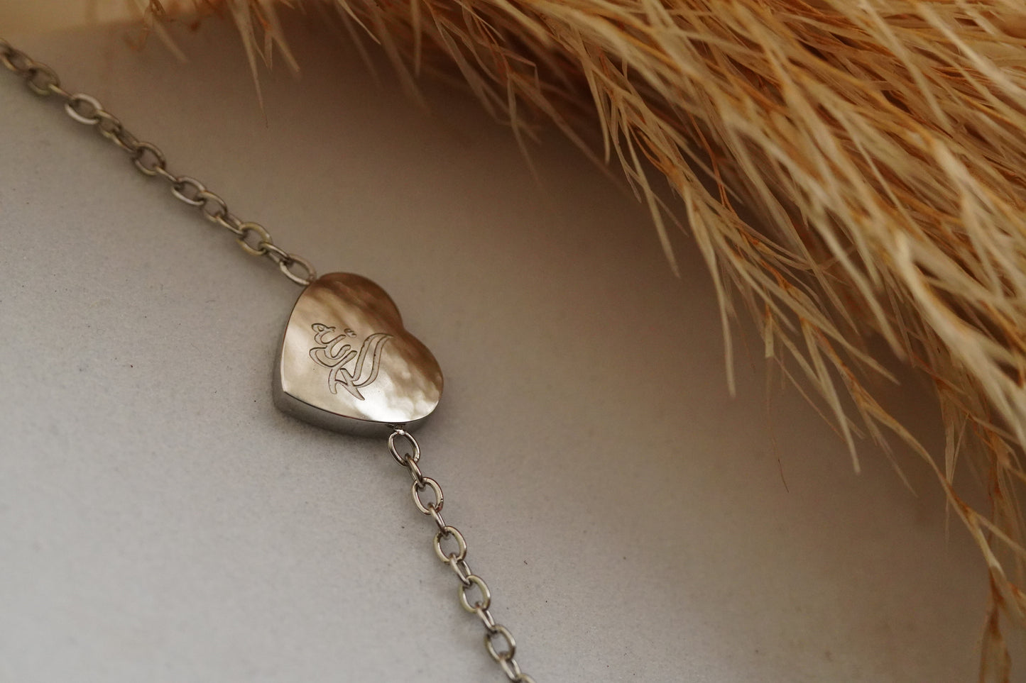 Alhamdulilah heart bracelet